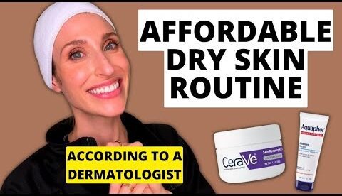 Dermatologist's Affordable Skincare Routine for Dry Skin ($50 or Less!) | Dr. Sam Ellis